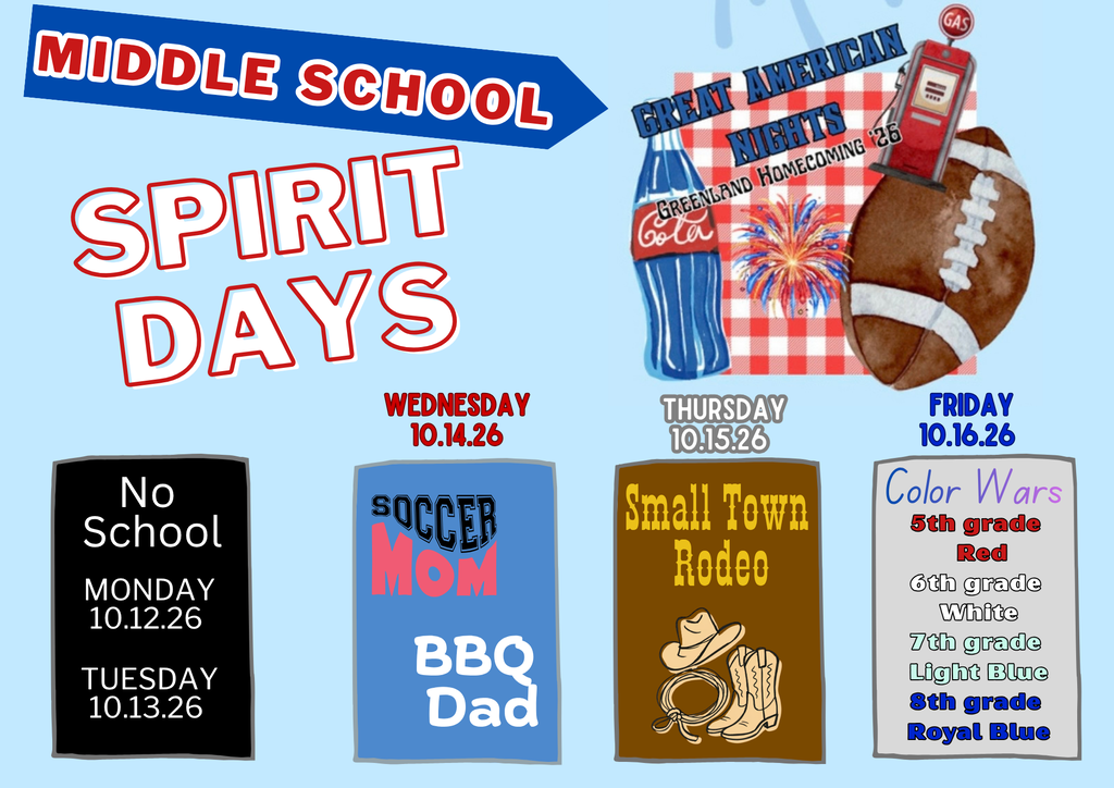 middle school homecoming dress up days