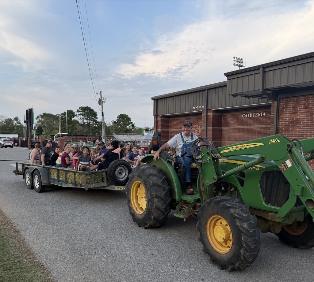 Tractor pulling kids