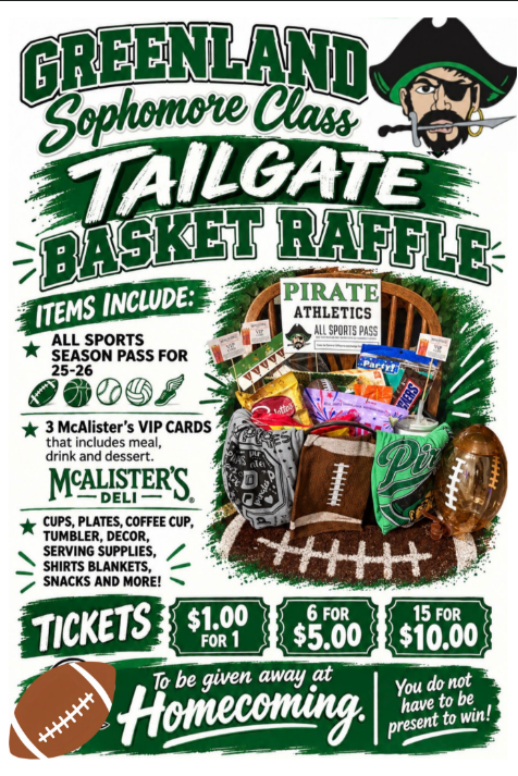 greenland tailgate basket raffle