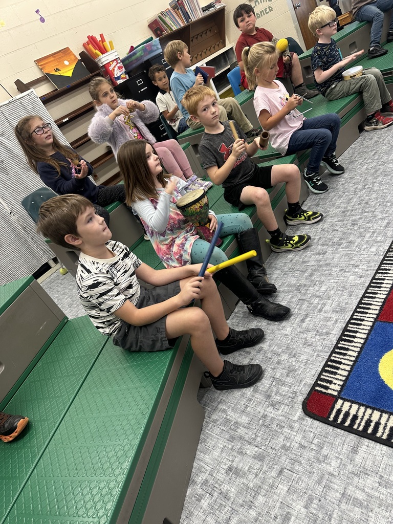 students playing instruments