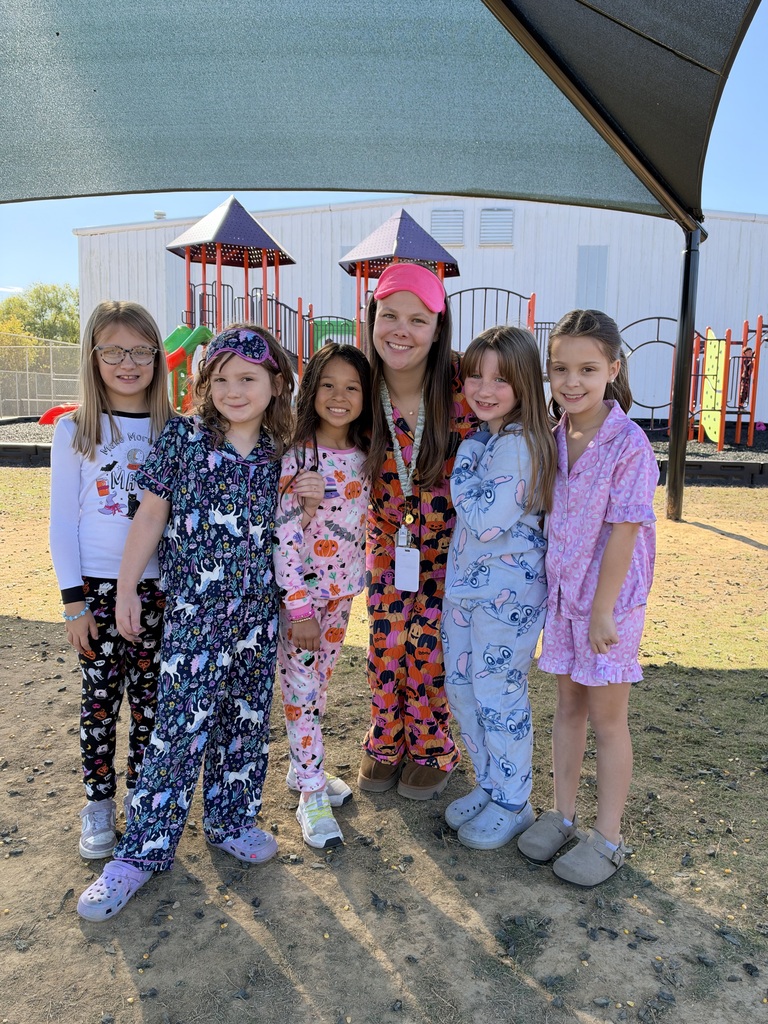 students in pajamas