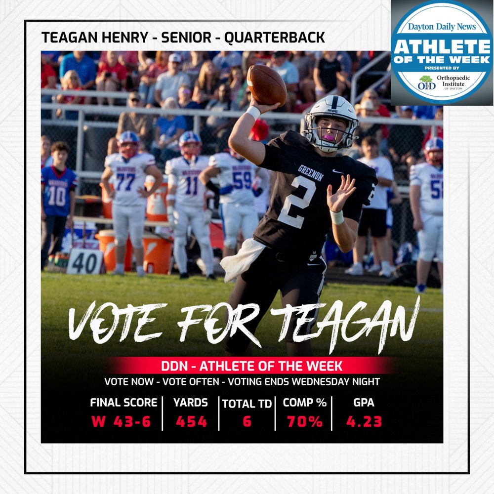 Teagan Henry Promotional Graphic