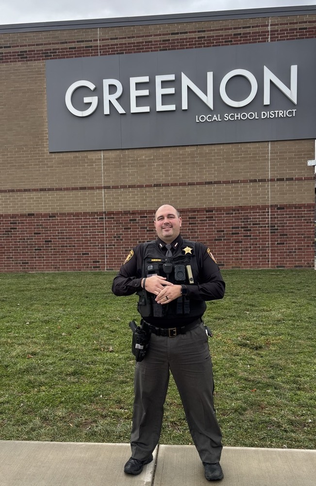 police officer standing outside 