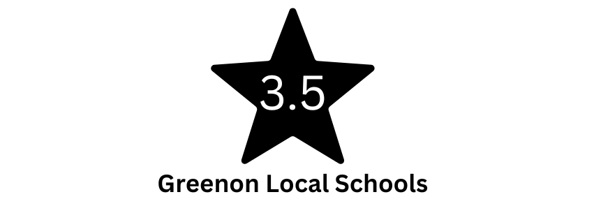 Star that says 3.5 in the middle