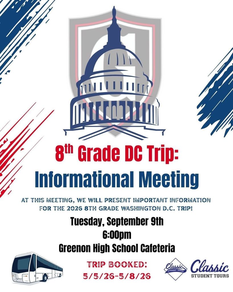Washing DC Flyer- Meeting September 9th at 6:00pm