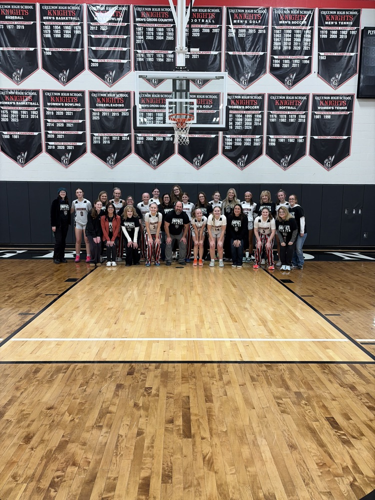 group of girls basketball players with teachers 
