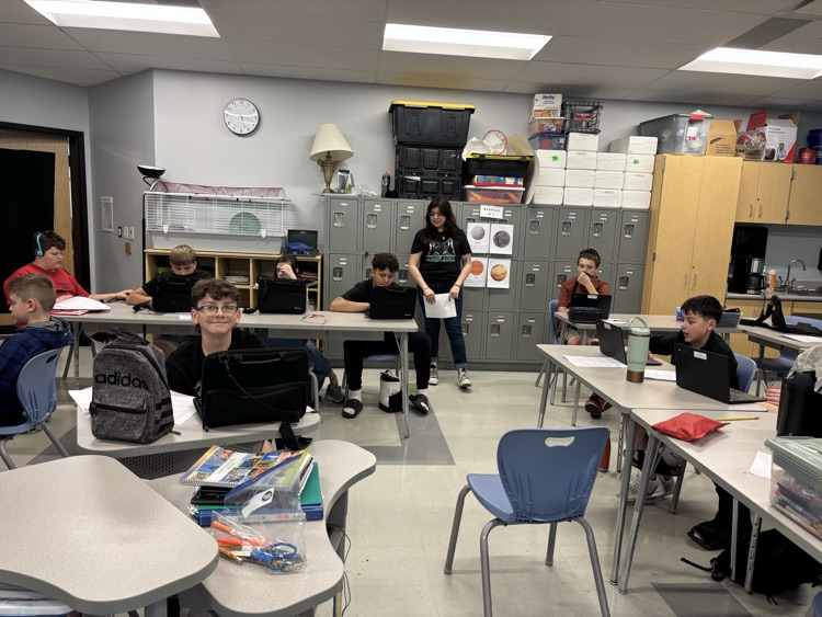 students in classroom