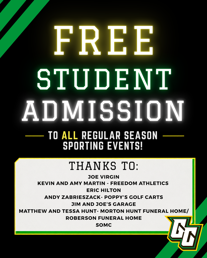 Free Student Admission - 26-27 Sports Season