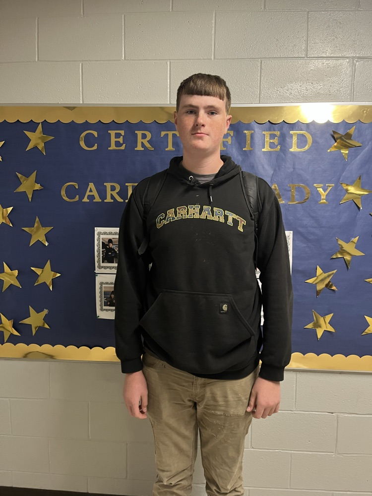 Gideon Stevens earned ASE Cert in Auto!