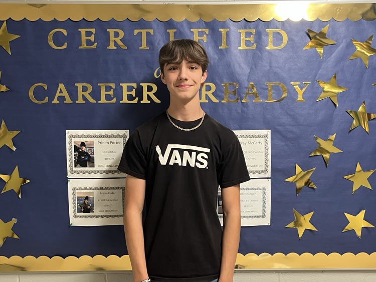 Jerrod Conley is ASE Certified in Auto!!