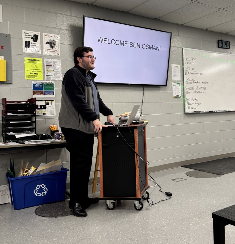 Guest Speaker & Alum - Ben Osman