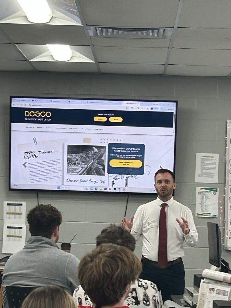 “GC alum, David Bentley with Desco Federal Credit Union