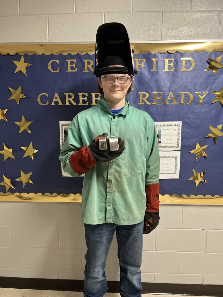 Cameron is KY DOT 3-G Certified!