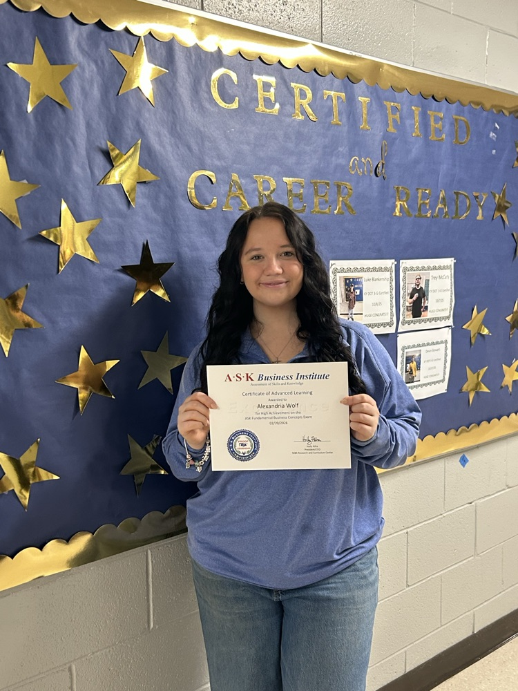 Allie Wolf - ASK Certified!