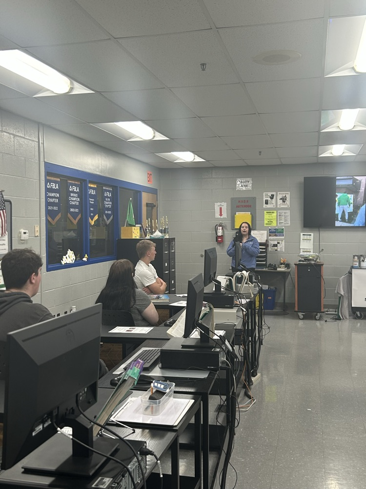 Allie presented Business