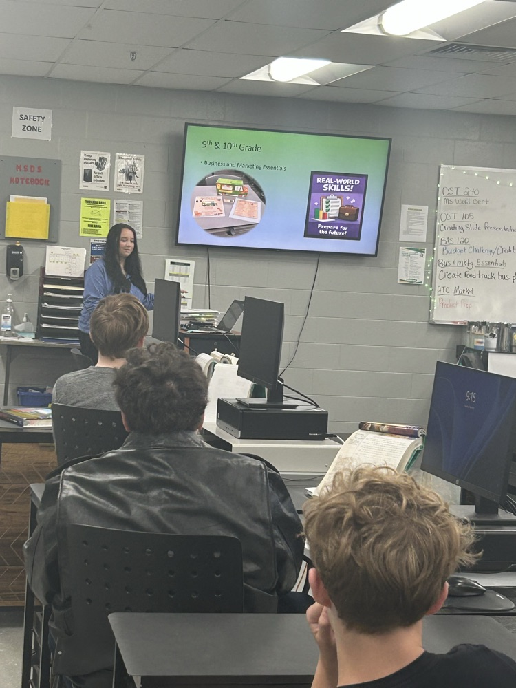 Allie presented Business