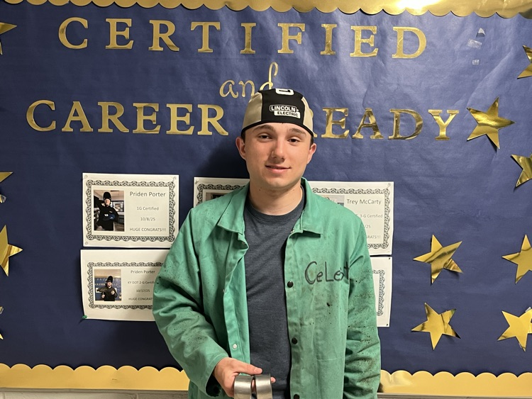 Bryce certified on KY DOT 4-G!!!