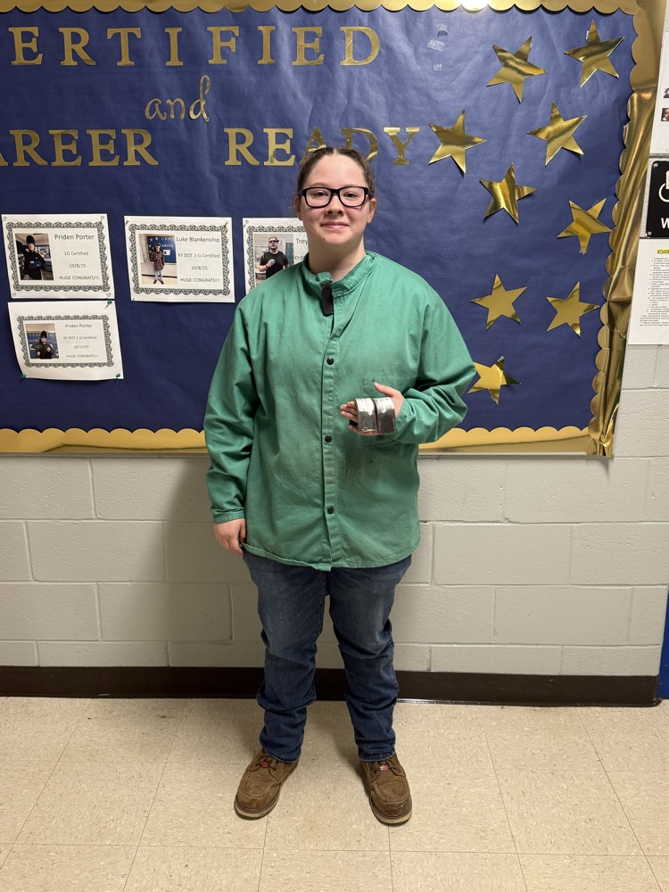 Lily Welding & Electrical certified!