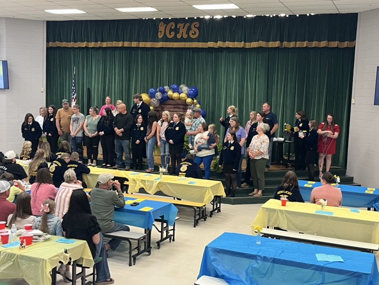 FFA Banquet Senior & Parent Introductions