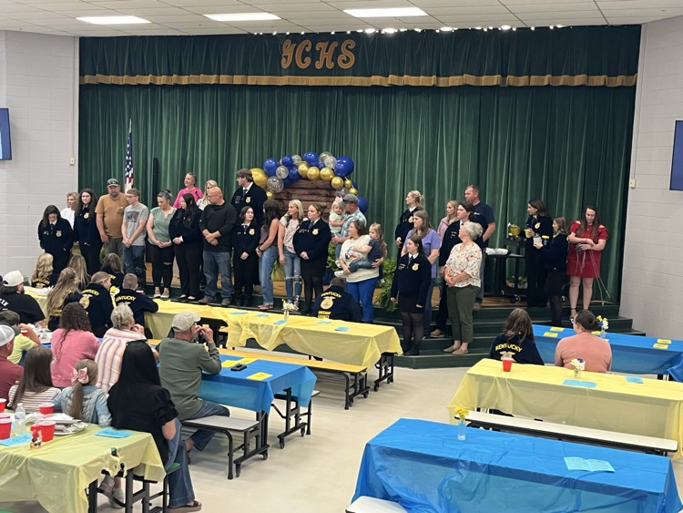 FFA Banquet Senior & Parent Introductions