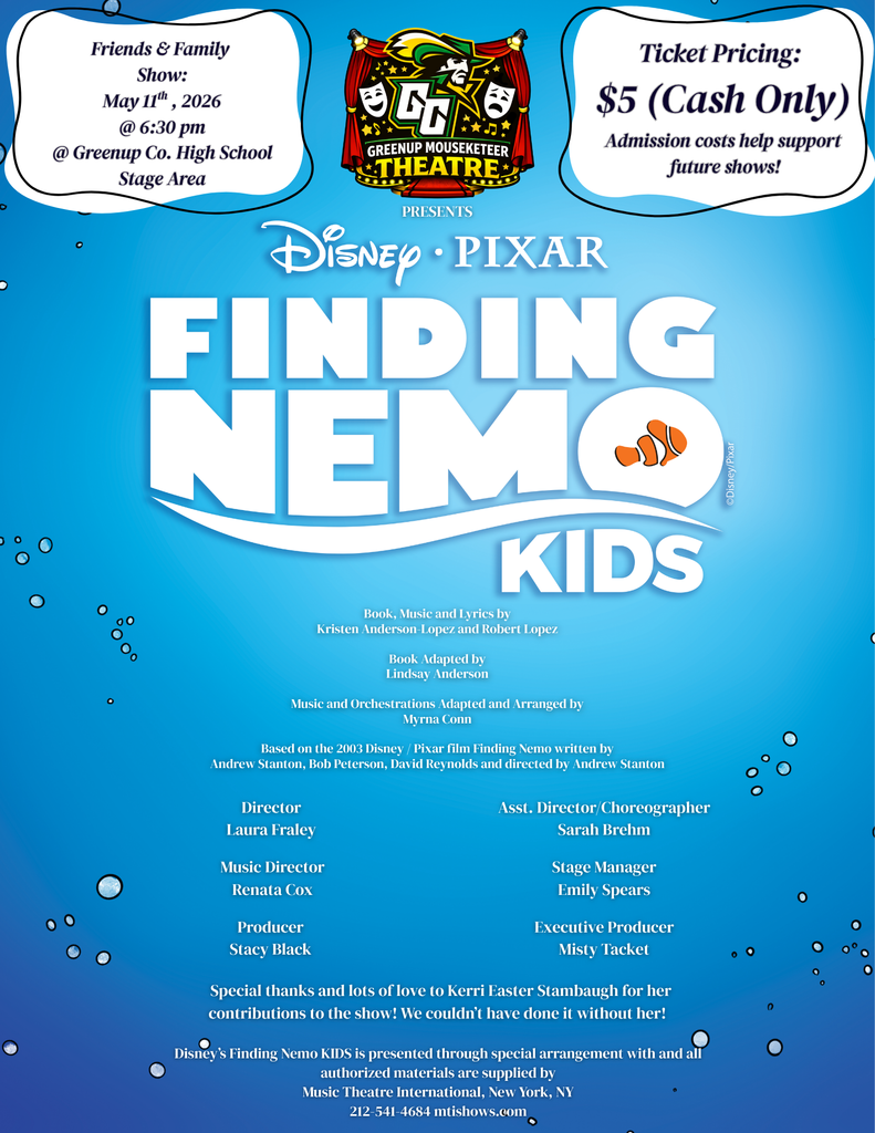 Finding Nemo Production