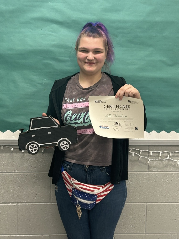 Ella won 2nd Place!