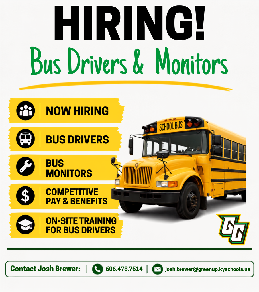 Hiring:  Bus Drivers and Monitors