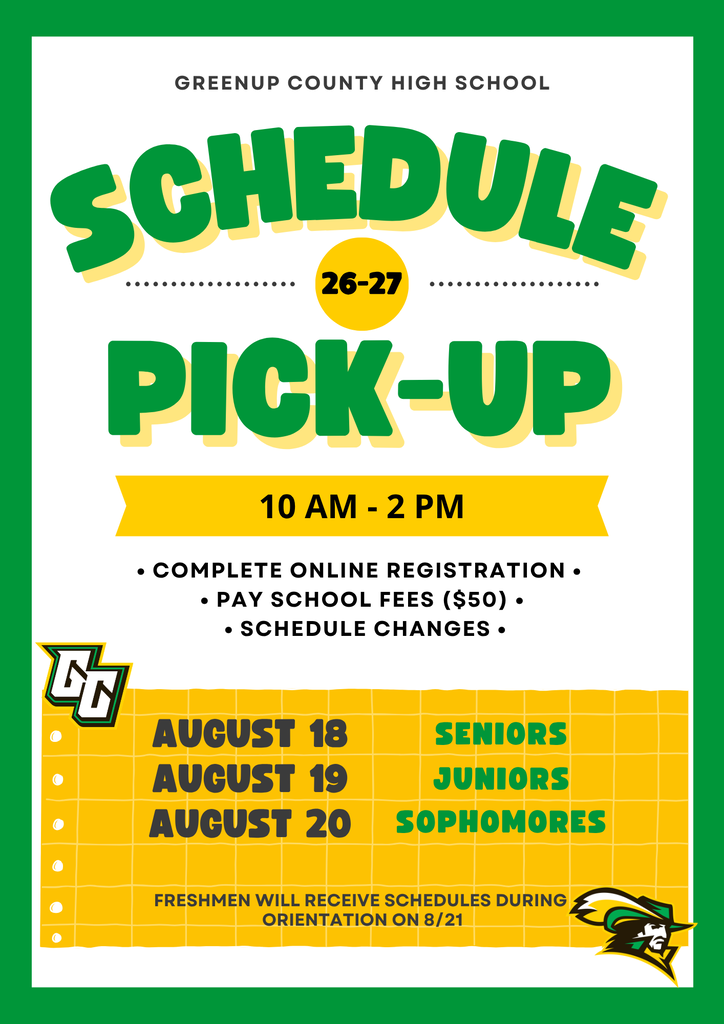 Schedule Pick Up