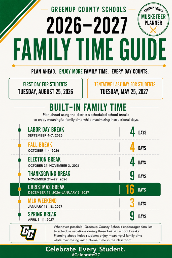 GC Family Time Guide