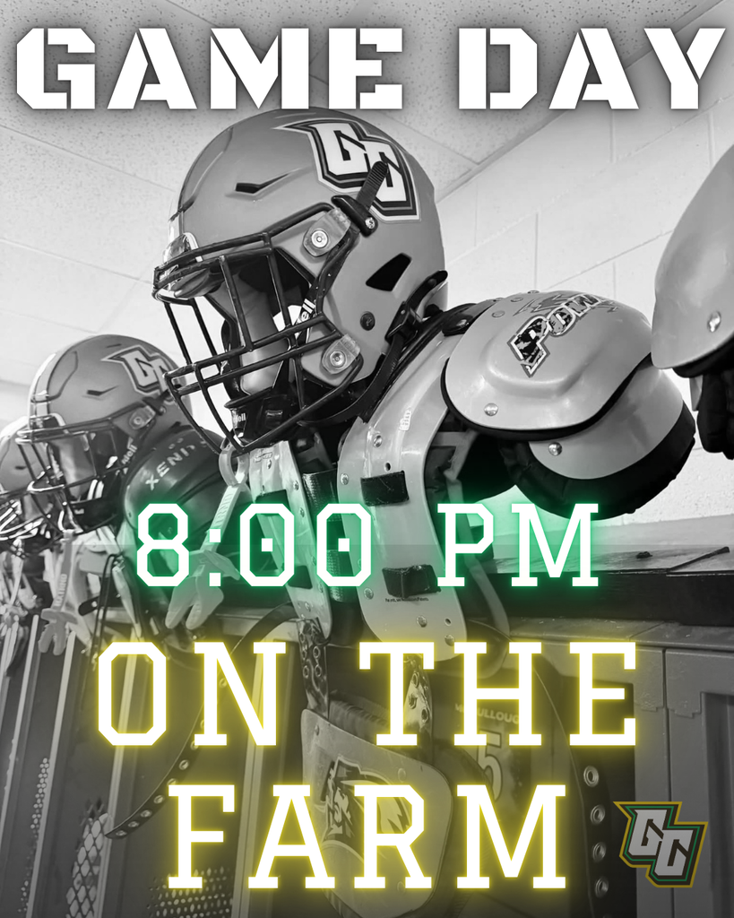 GC Football - Tonight 8:00 pm