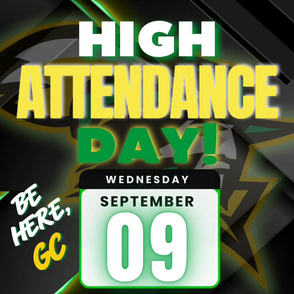High Attendance Day - Sept 9th!