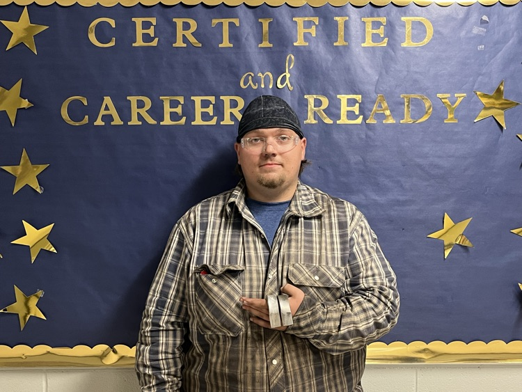 Brady is Career & Life Ready in Welding! all KY DOT Certification!