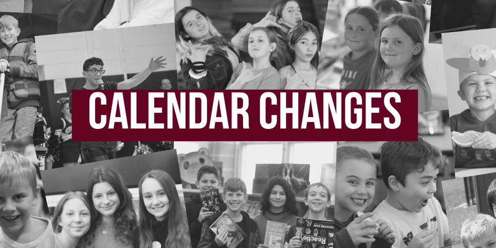 calendar changes
