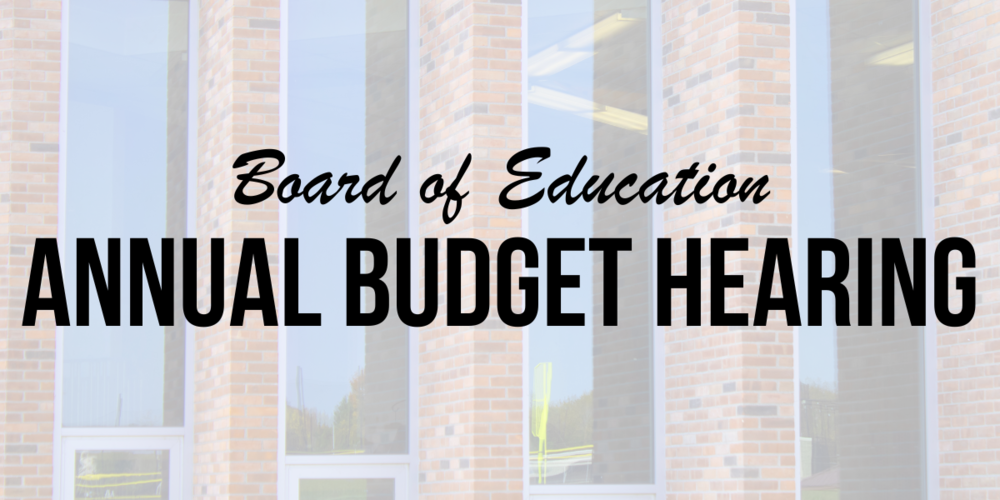 annual budget hearing