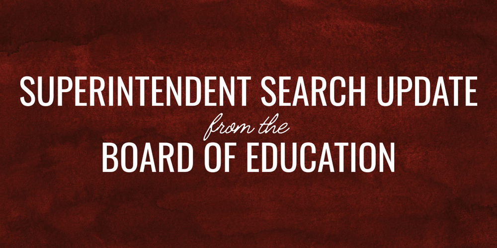 superintendent search update