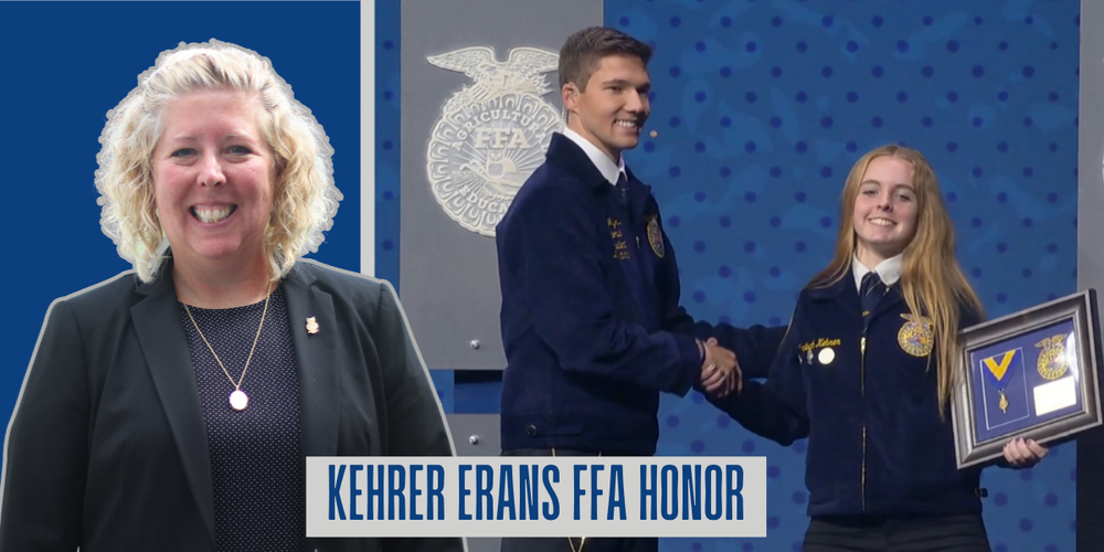 Kehrer earns FFA Honor