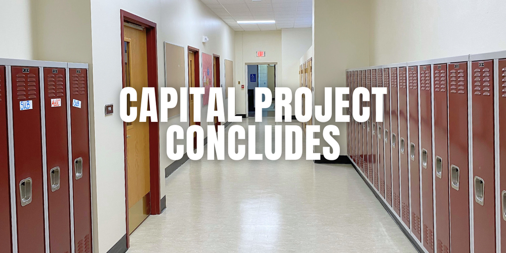 capital project concludes