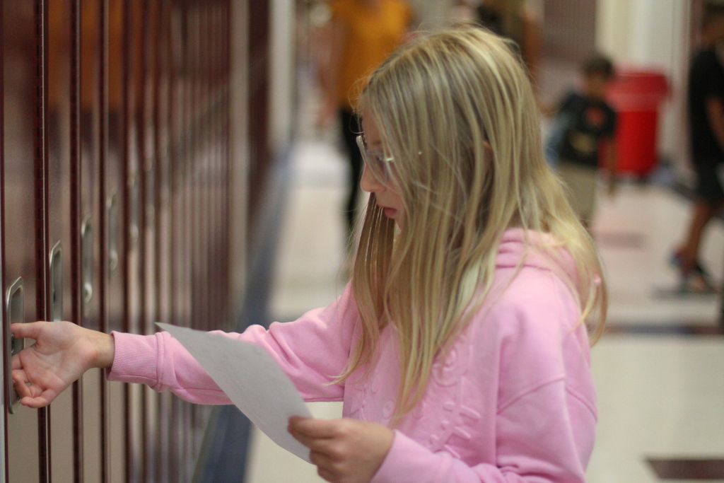 6th grade locker day
