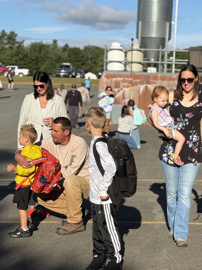 Images from the first day of school.