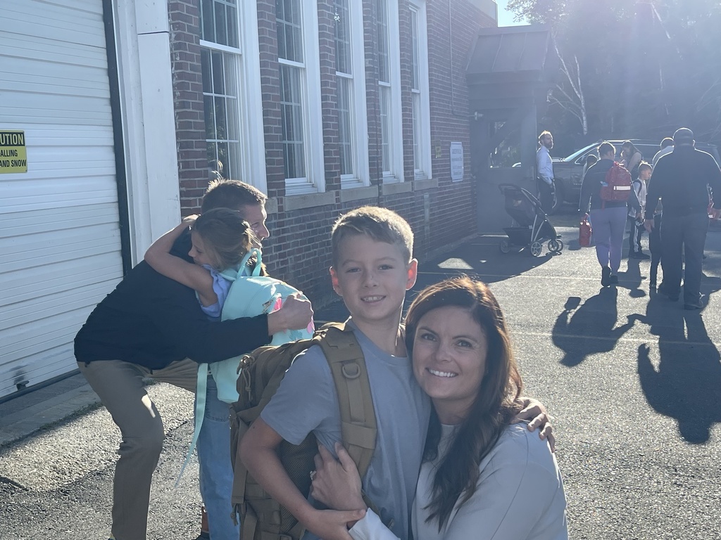 Images from the first day of school.