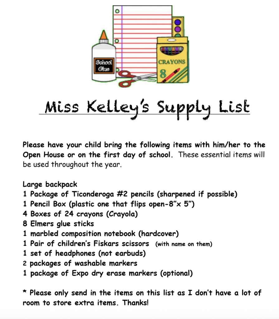 list