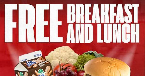 Free Breakfast and Lunch