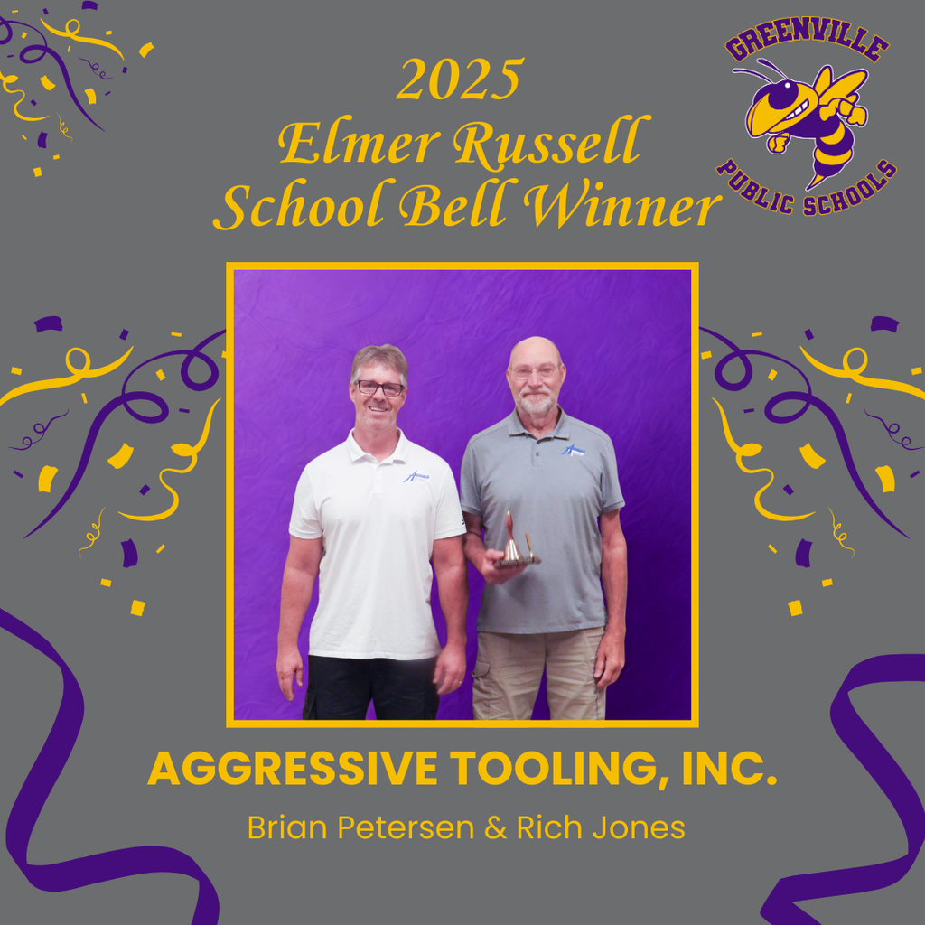 2025 GPS School Bell Winner - Aggressive Tooling, Inc