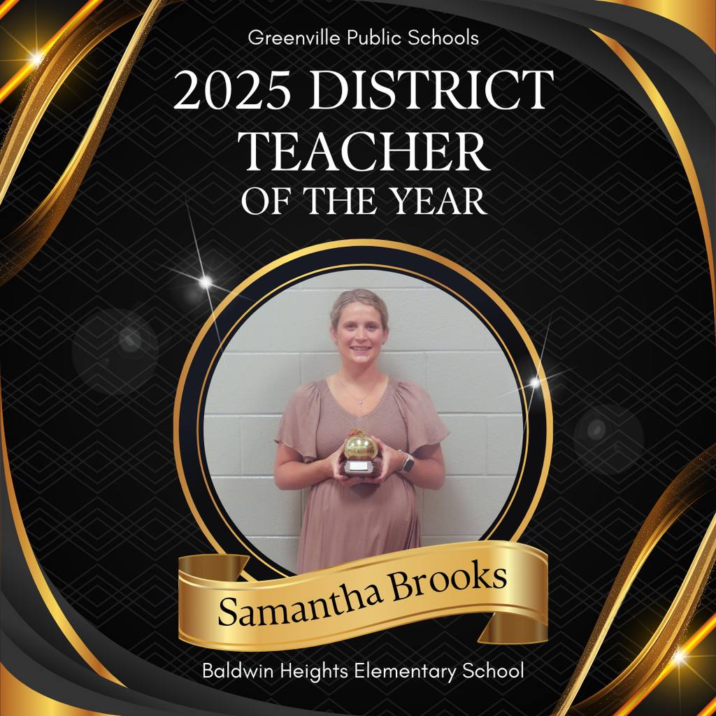 2025 GPS Teacher of the Year - Samantha Brooks (Baldwin Heights Elementary)