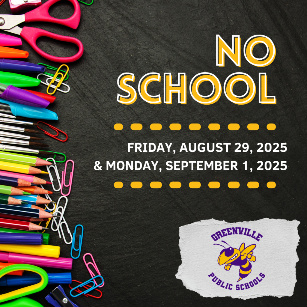 No School - 8.29.25 & 9.1.25