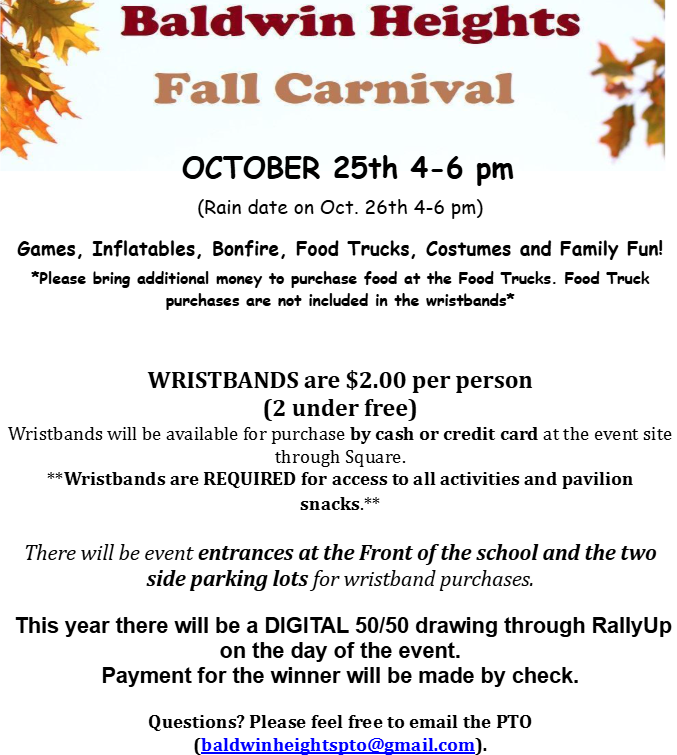 carnival flier 2025