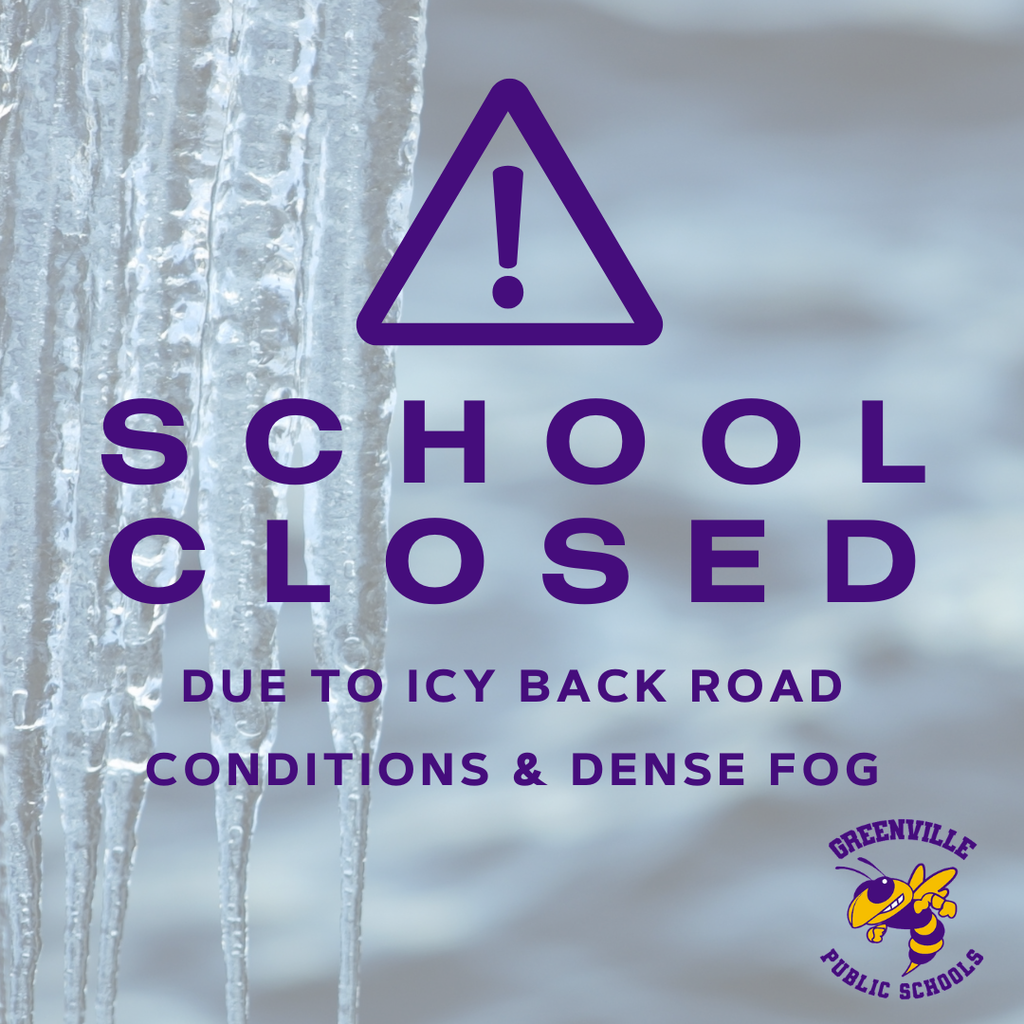 GPS CLOSED - Due to Icy Back Roads & Dense Fog