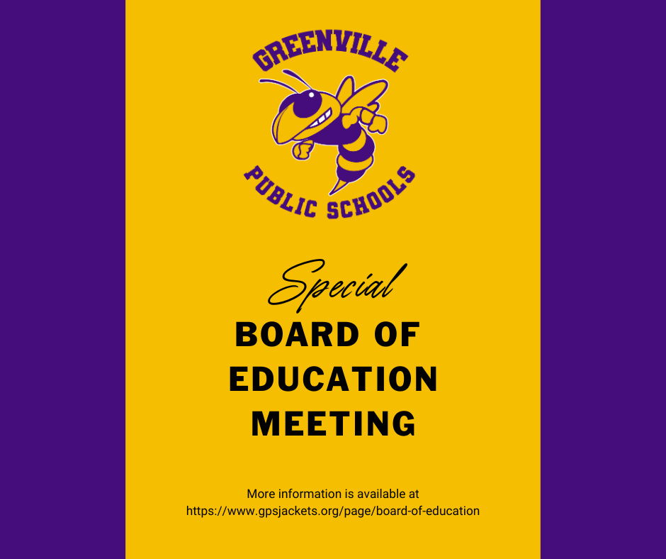 GPS Special Board of Education Meeting