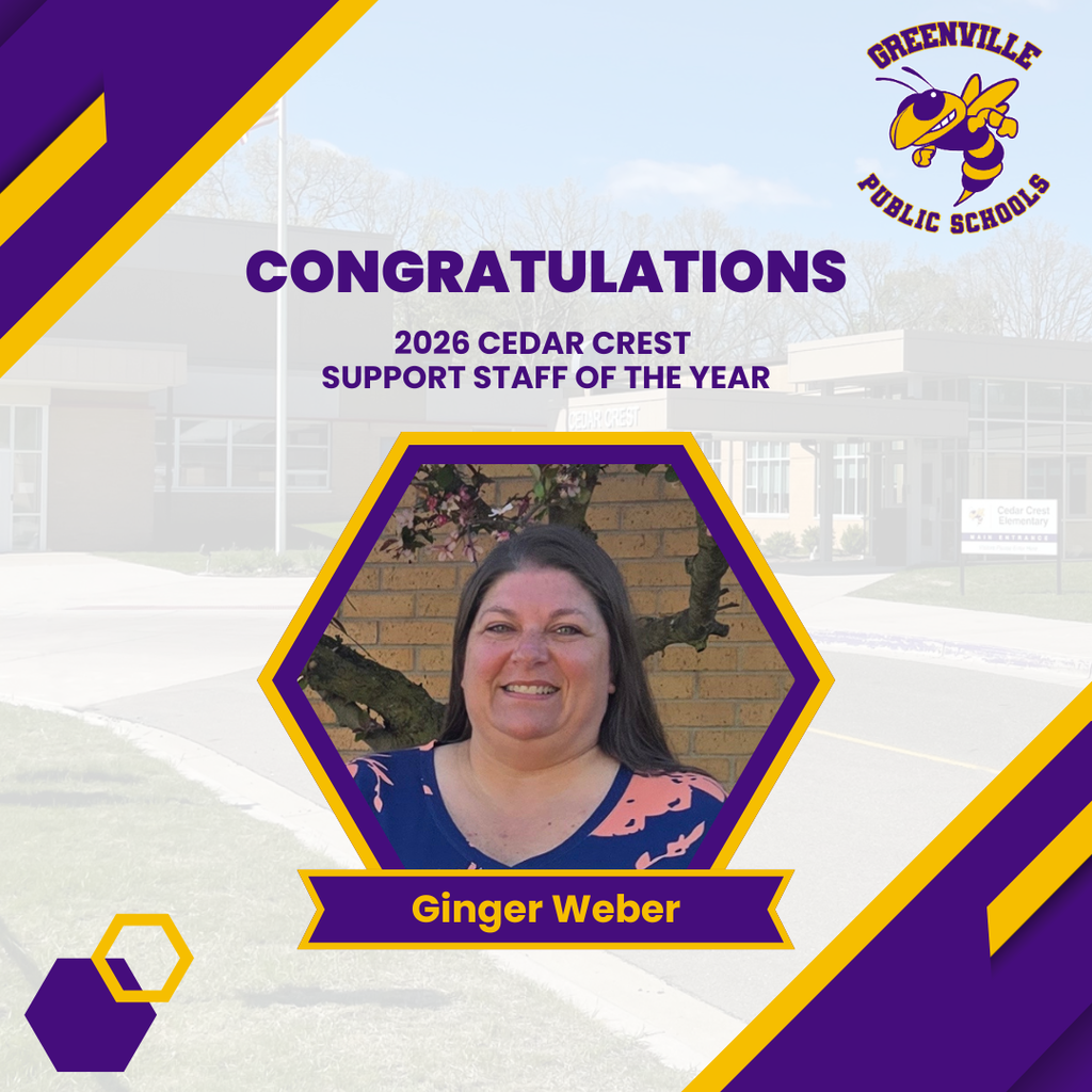2026 Cedar Crest Support Staff of the Year - Ginger Weber