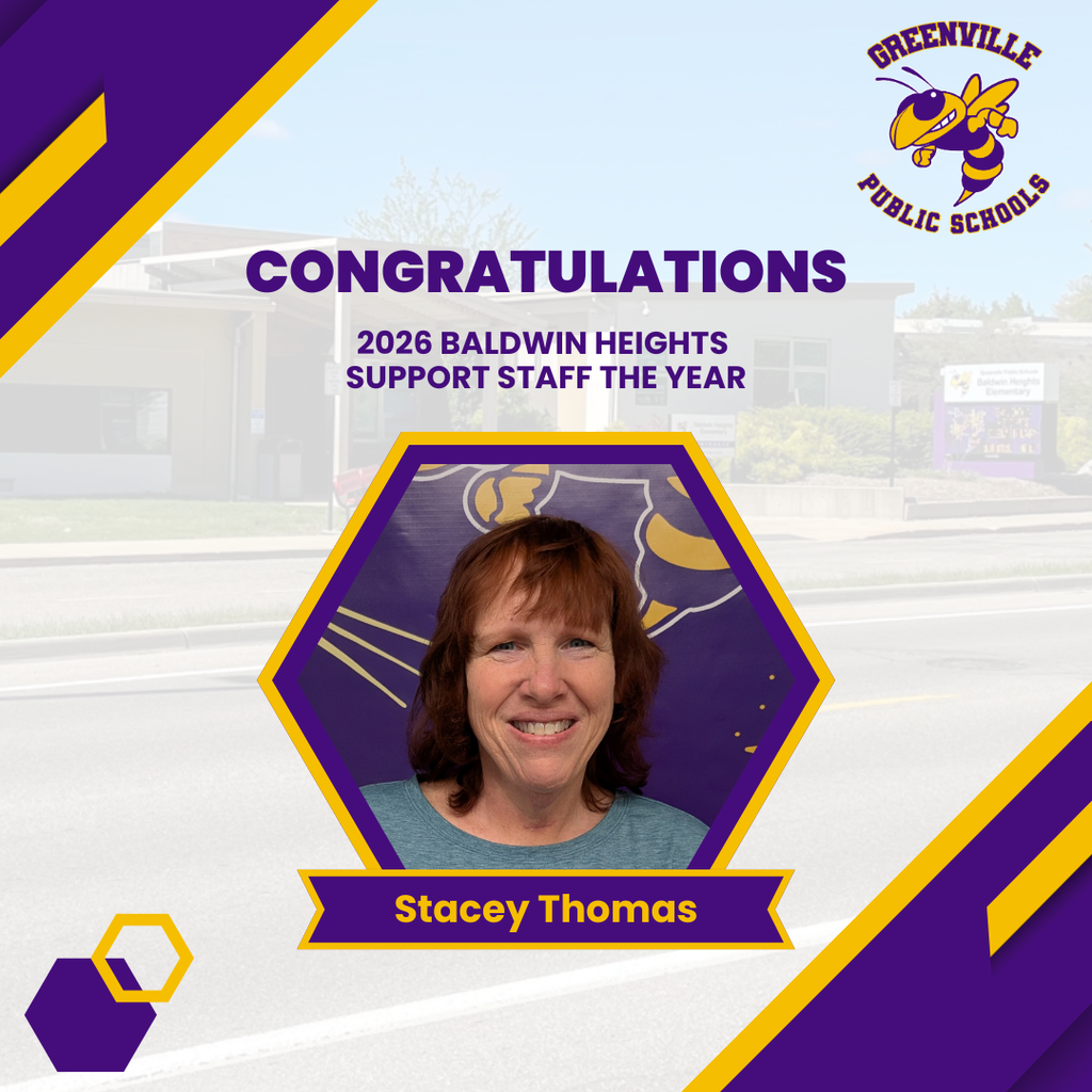 2026 Baldwin Heights Support Staff of the Year - Stacey Thomas